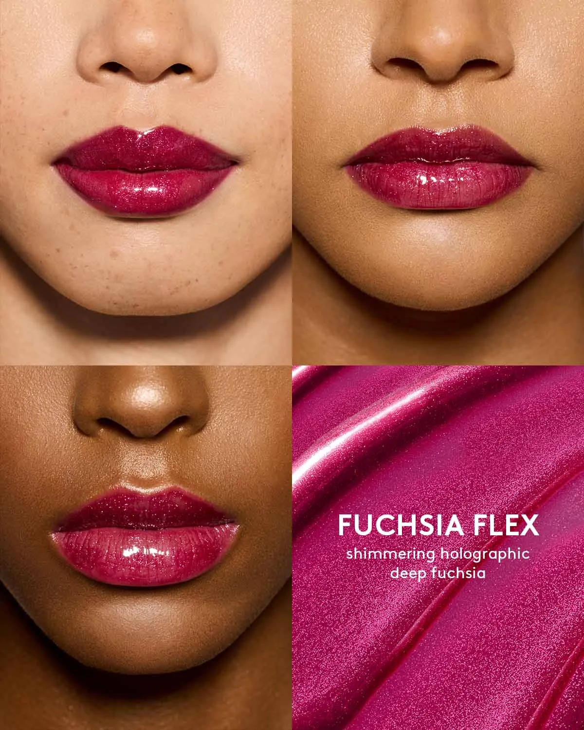 FENTY BEAUTY BY RIHANNA GLOSSBOMB UNIVERSAL LIP LUMINIZER (FUSHIA FLEX)