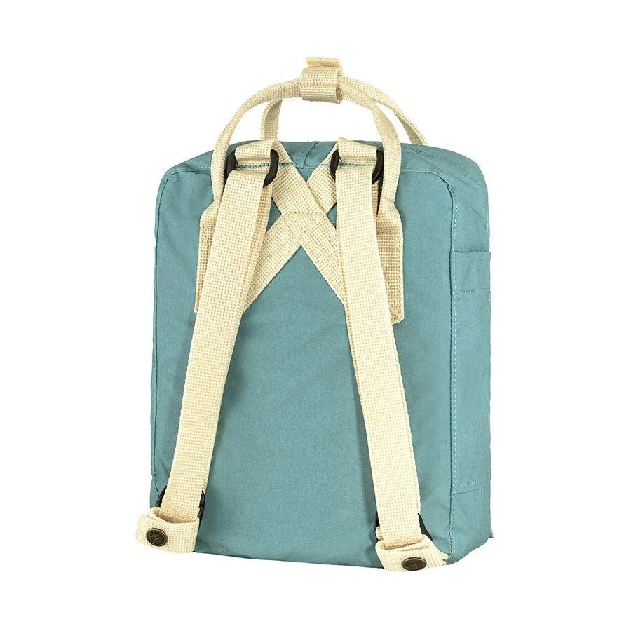 FJALLRAVEN SS23 Kanken Mini Backpack-S.Blue-L.Oak