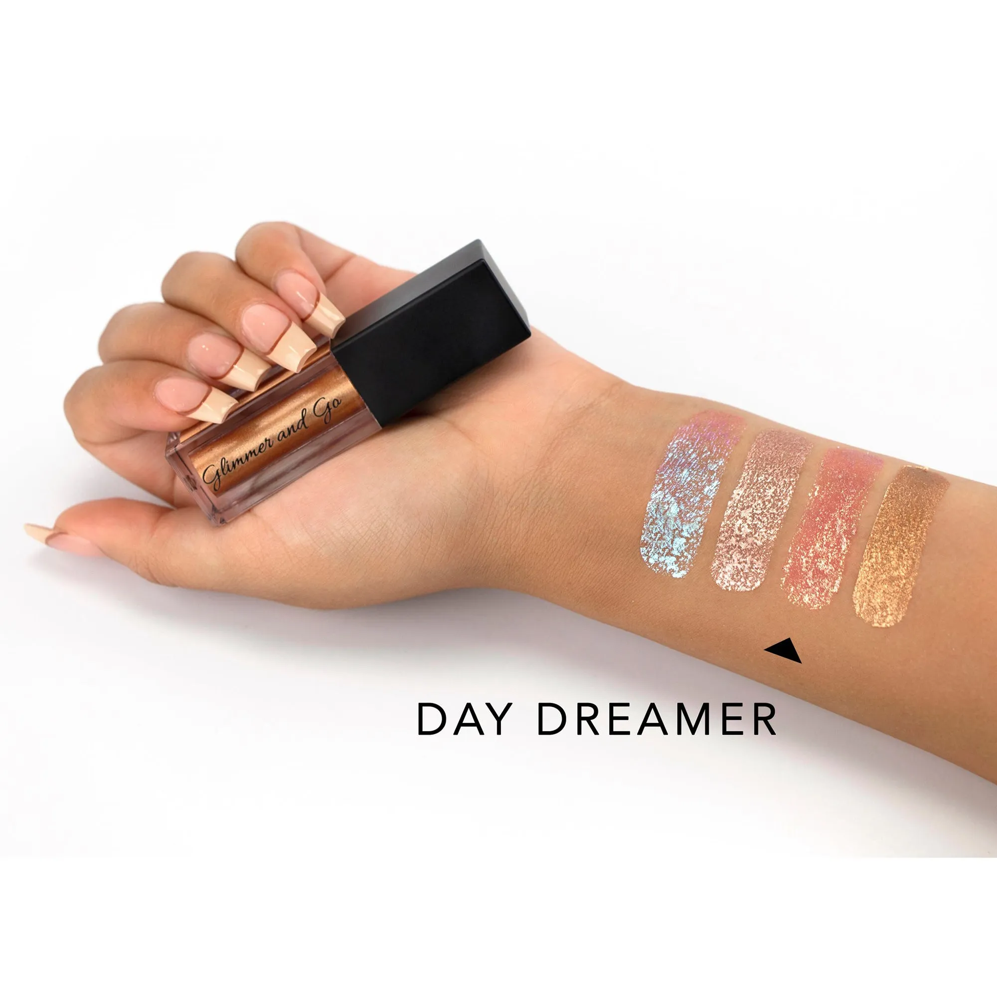 Frankie Rose Glimmer and Go Liquid Glitter Eyeshadow