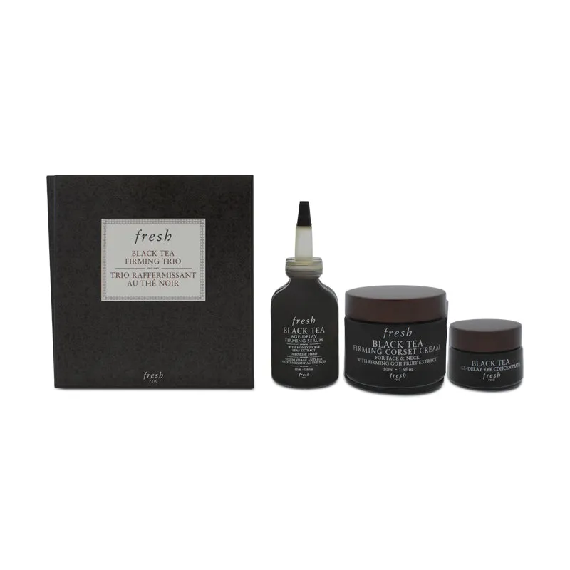Fresh Black Tea Firming Serum 50ml Eye Concentrate 15ml Cream 50ml Set
