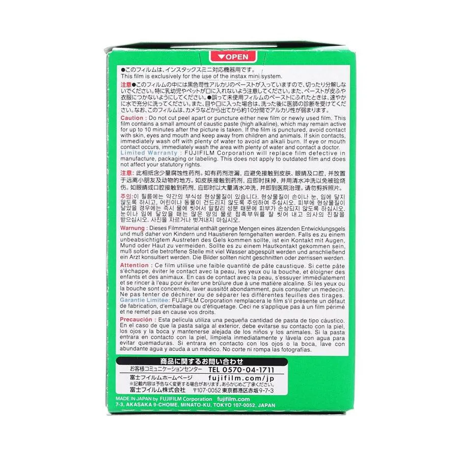 FUJIFILM Fujifilm Instax Mini Film (2 Packs)