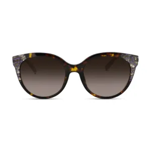 Furla Cat Eye Havana Sunglasses SFU149 (No Case)
