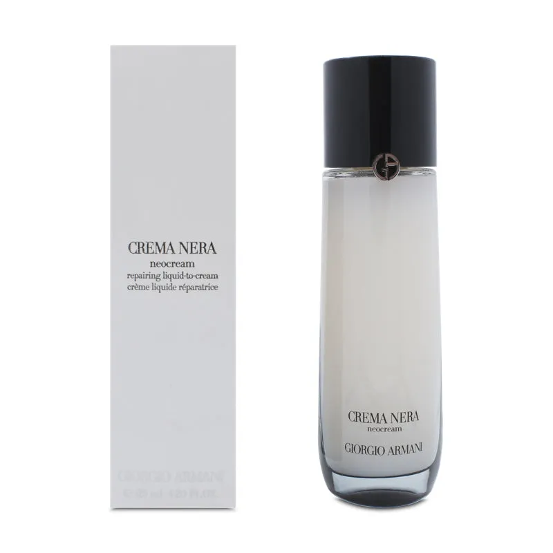 Giorgio Armani Crema Nera Neocream Repairing Liquid-To-Cream 125ml (Clearance)