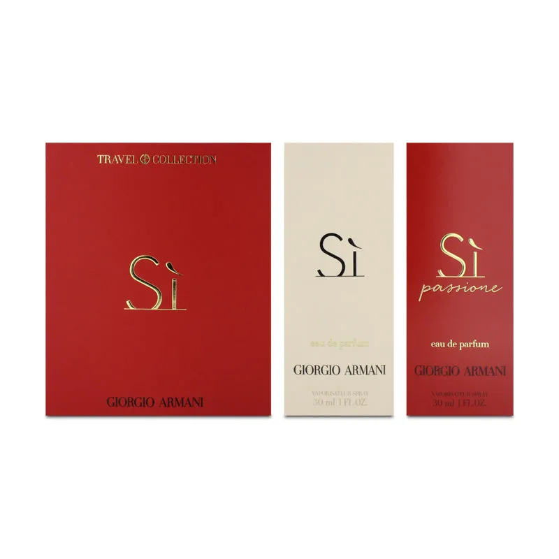 Giorgio Armani Si 30ml Eau De Parfum Travel Gift Set