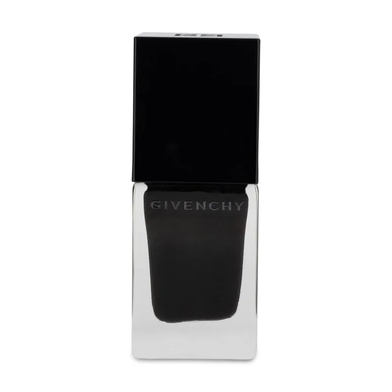 Givenchy Le Vernis Nail Lacquer Black Nail Polish 04 Noir Interdit