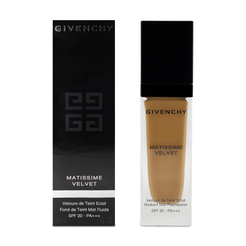 Givenchy Matissime Velvet Foundation 09 Mat Cinnamon (Blemished Box)