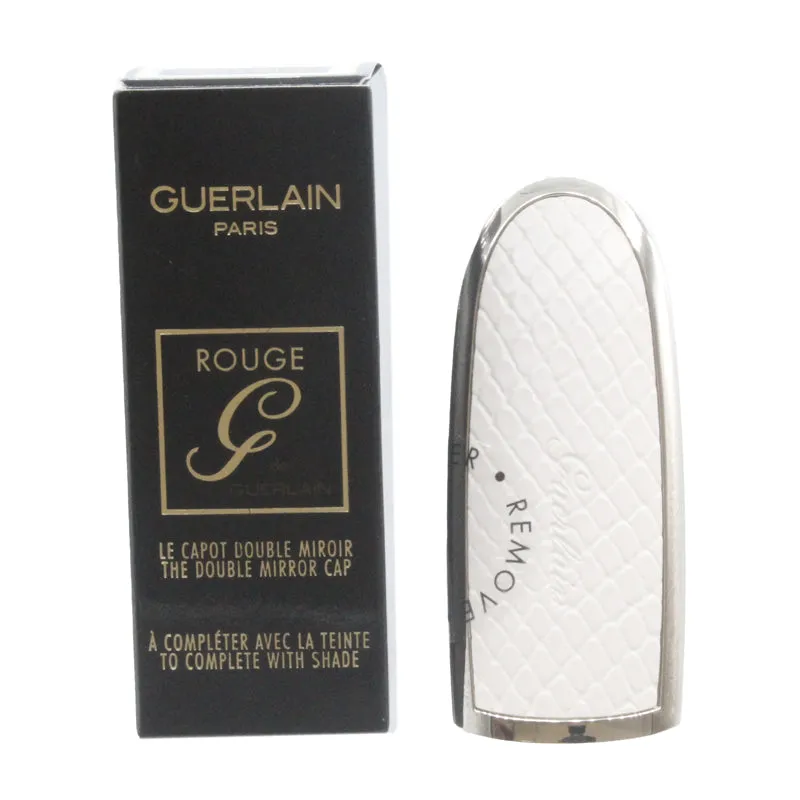 Guerlain Rouge G Double Mirror Lipstick Case Simply White