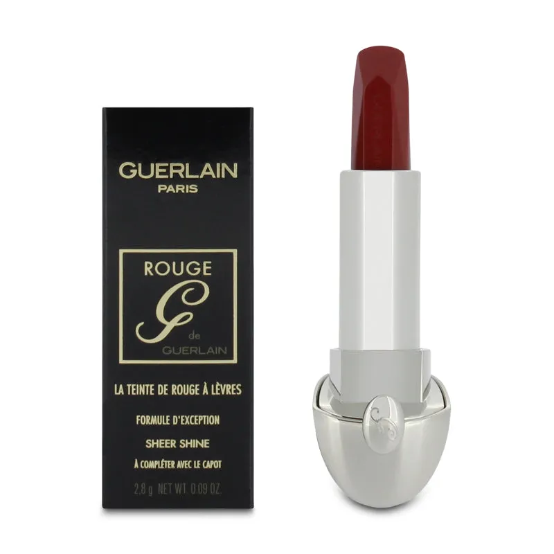 Guerlain Rouge G Sheer Shine Red Lipstick Shade 235