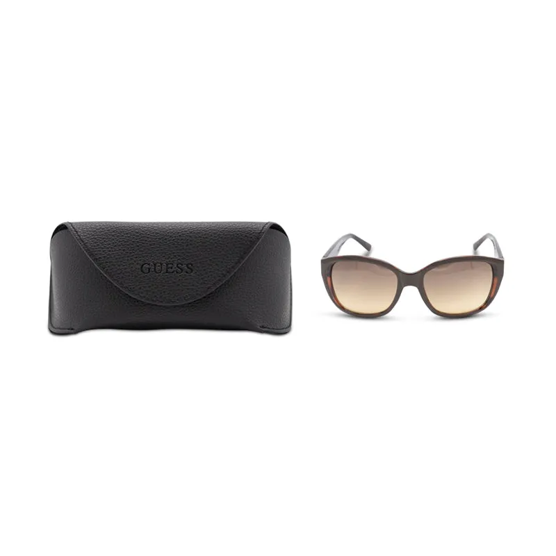 Guess Women's Sunglasses Brown Cat Eye GU7337