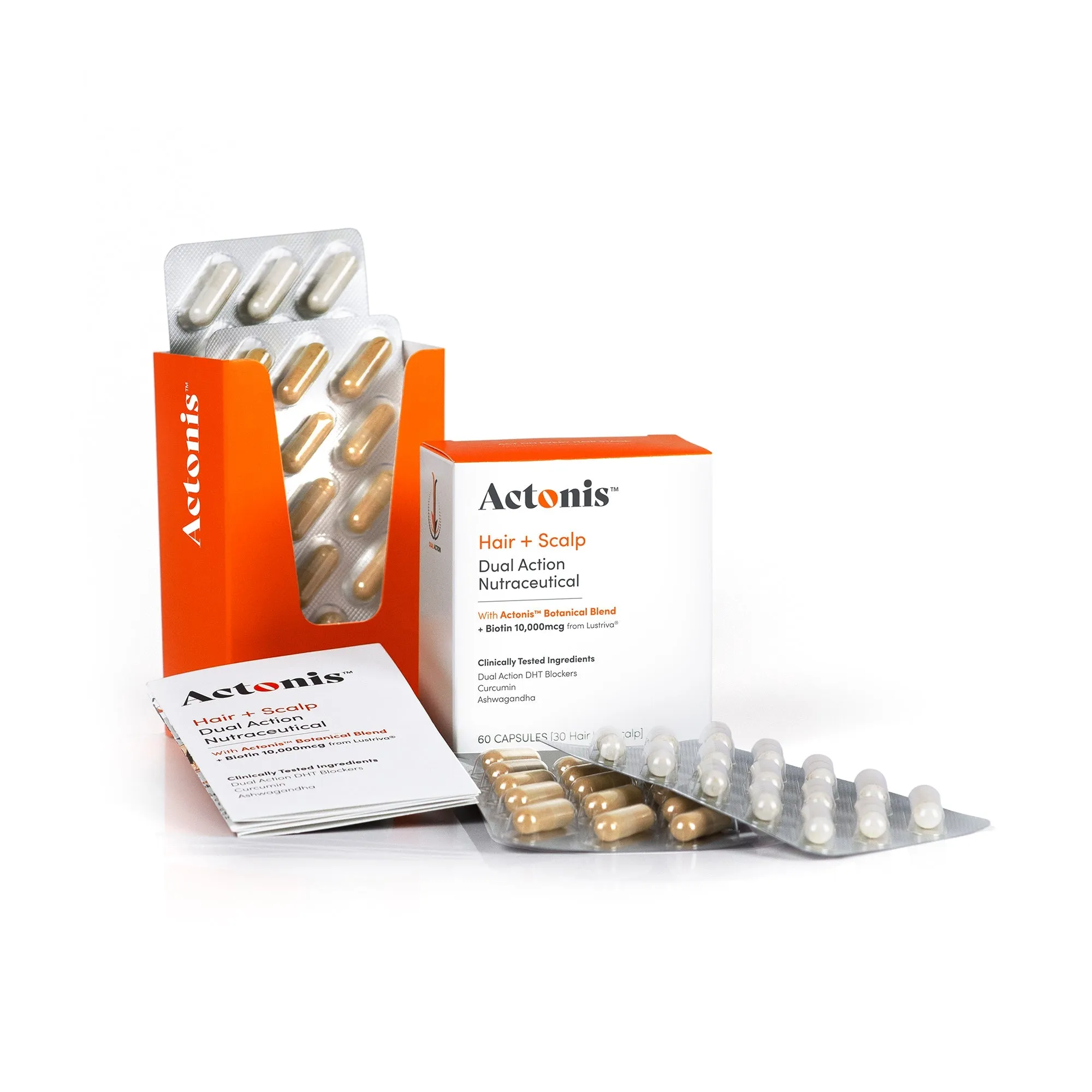 Hairmax Actonis Hair & Scalp Dual Action NutraceuticalHair Growth Supplements