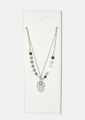 Hamsa Hand Necklace