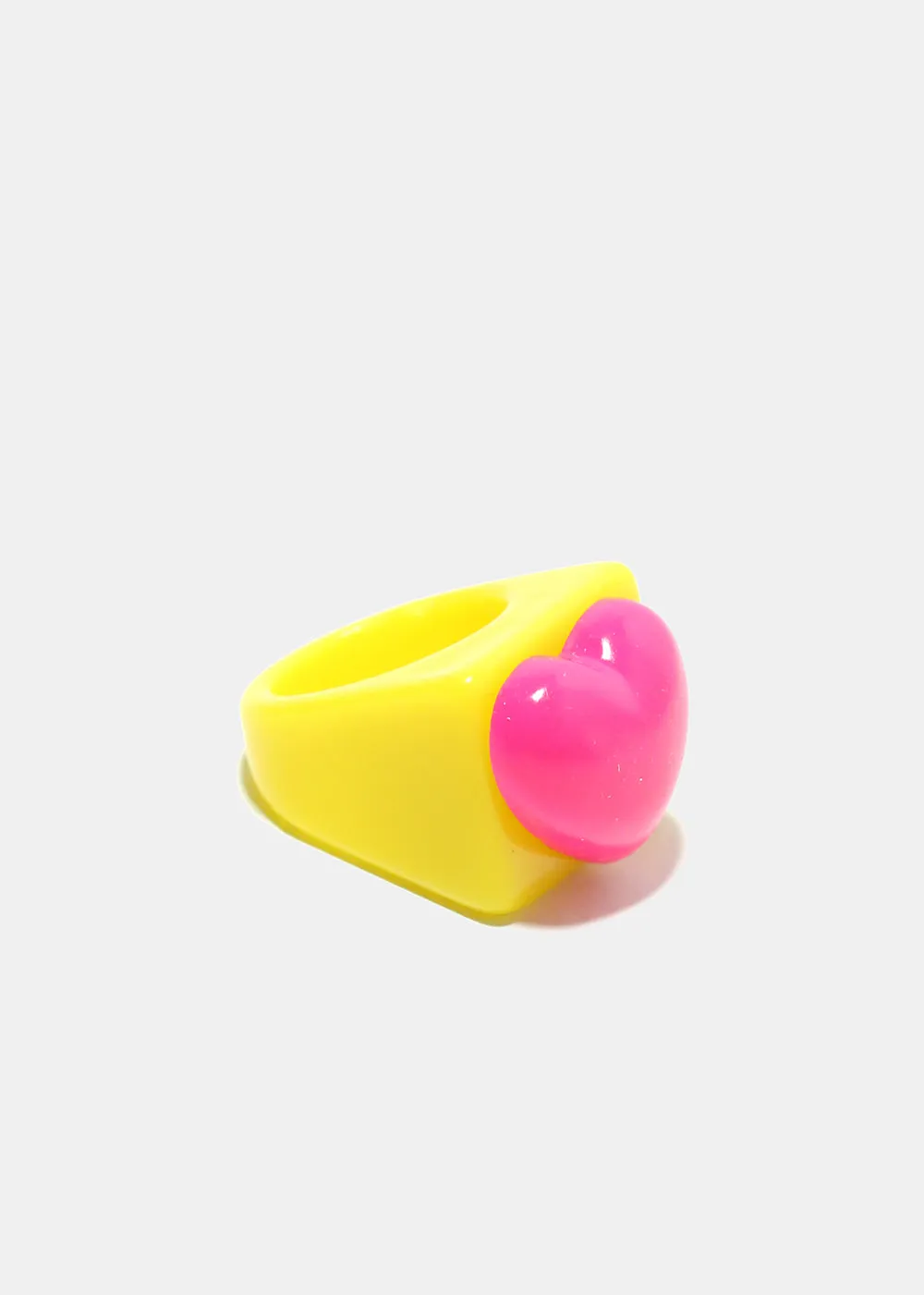 Heart Square Ring