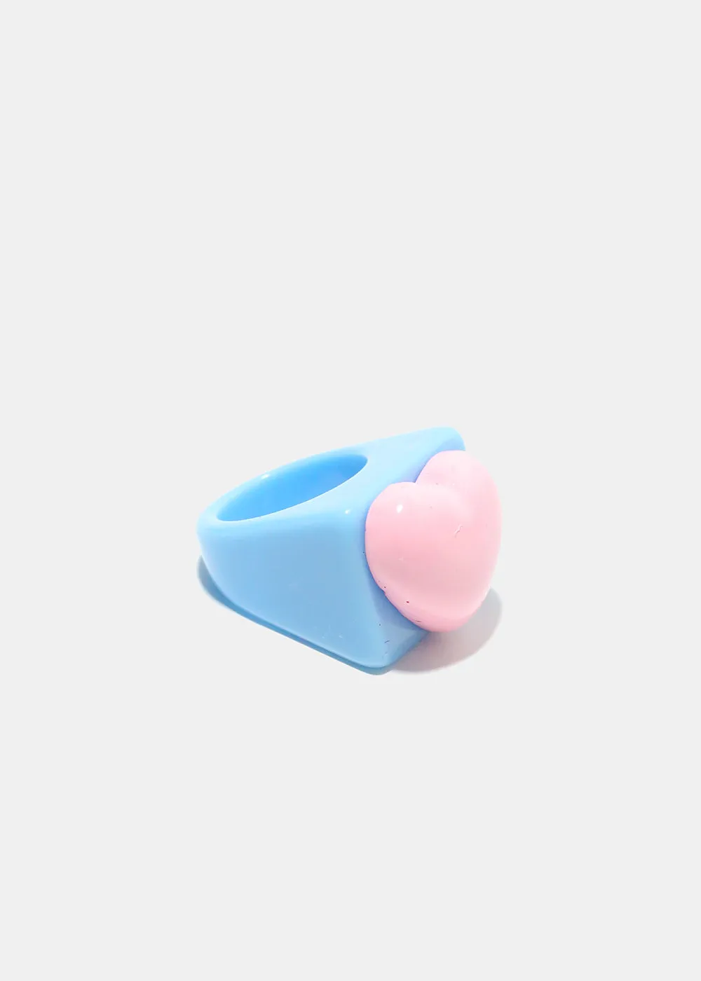 Heart Square Ring