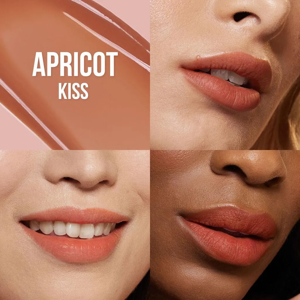 Huda Beauty Creamy Lip And Cheek Satin(Apricot Kiss)