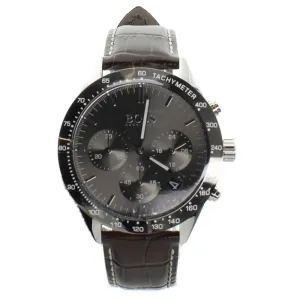 Hugo Boss Chronograph Mens Watch Brown Leather Talent 1513598