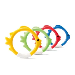 Intex Underwater Fish Rings - Diving Toy - 4 Rings