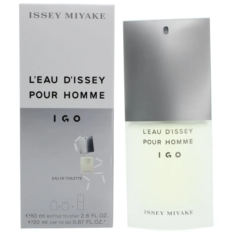 Issey Miyake L'Eau D'Issey IGO 80ml EDT & 20ml (Blemished Box)