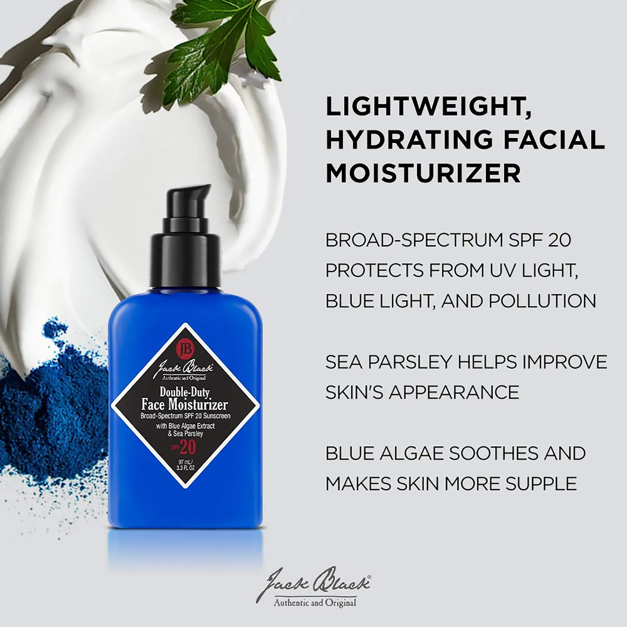 Jack Black Double-Duty Face Moisturizer SPF 20 - 3oz