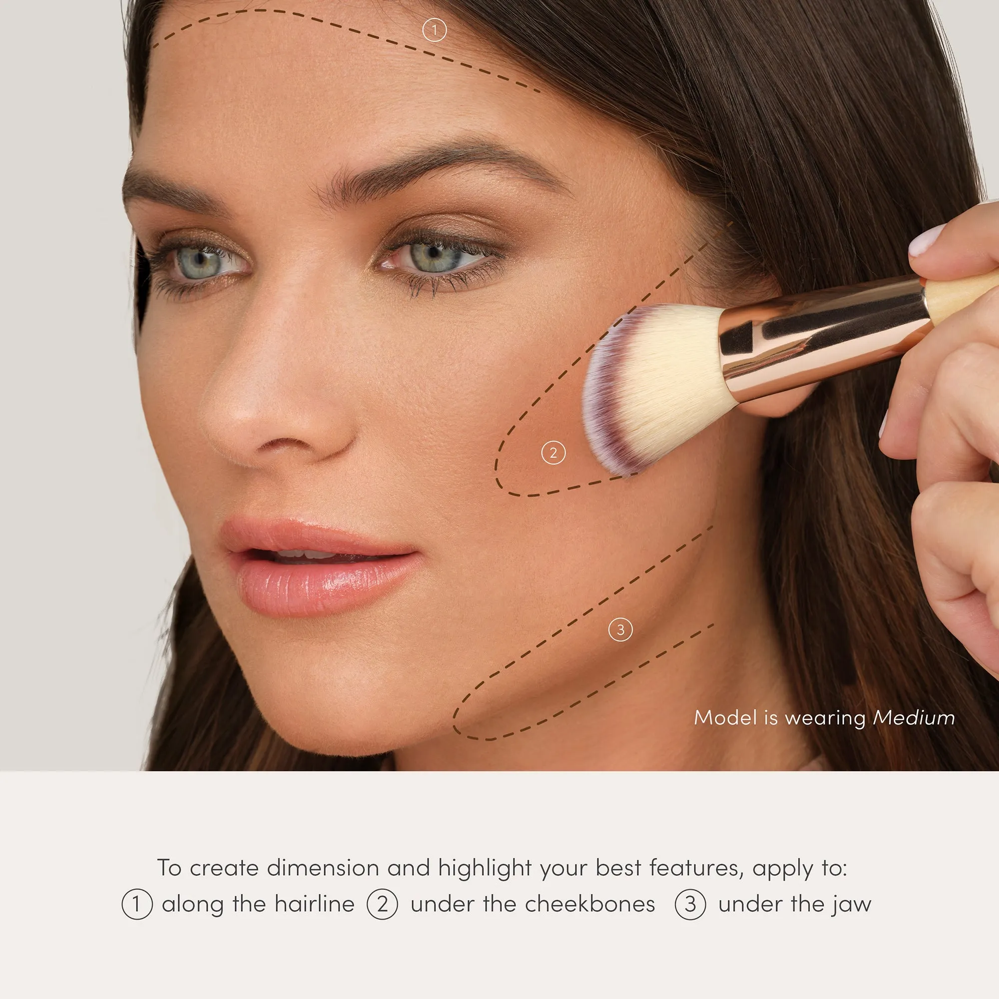 Jane Iredale PureBronze Matte Bronzer Refill - Medium