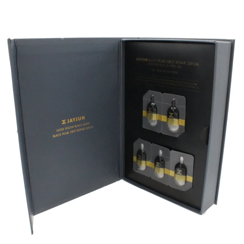 Jayjun Gold Snow Black Face Mask 5 Pack (Clearance)