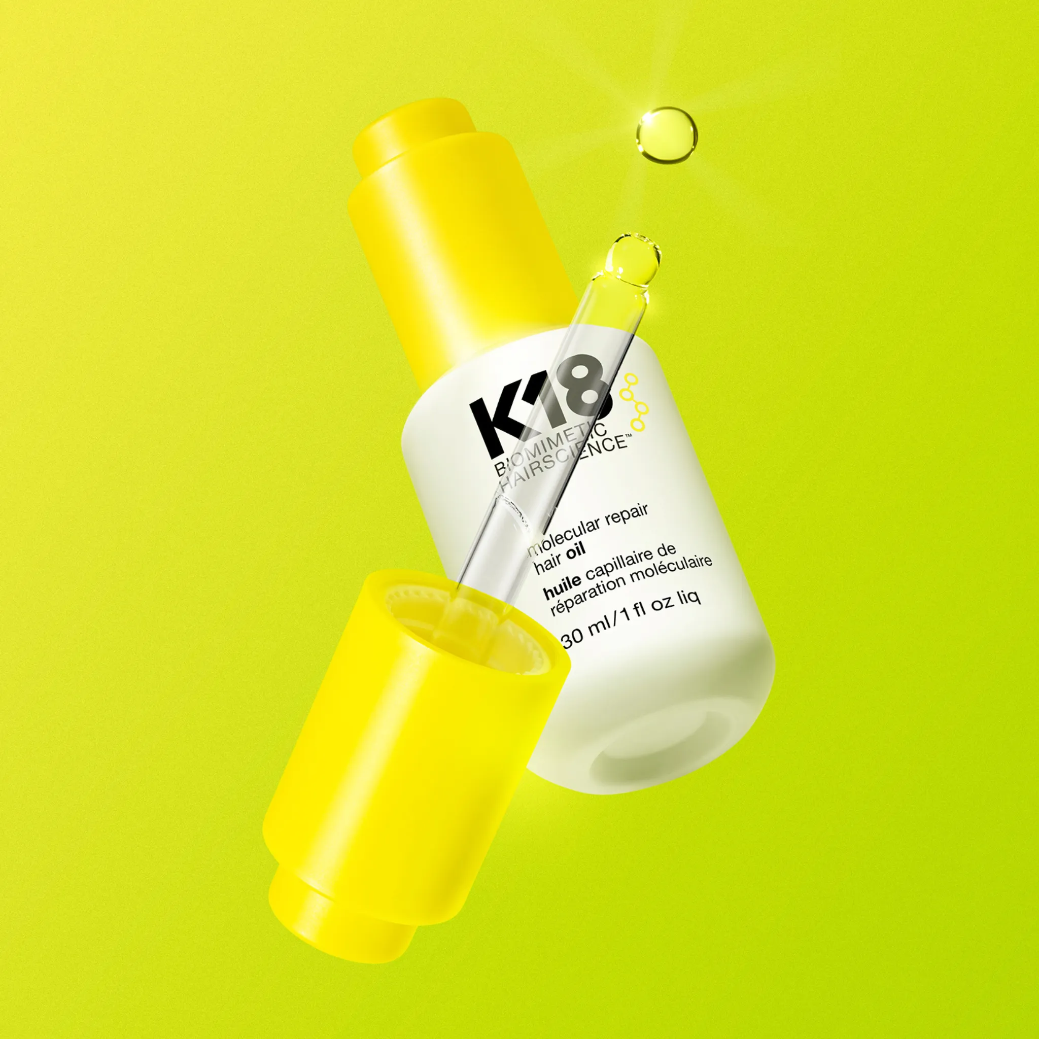 K18 BIOMIMETIC HAIRSCIENCE  MOLECULAR REPAIR HAIR OIL