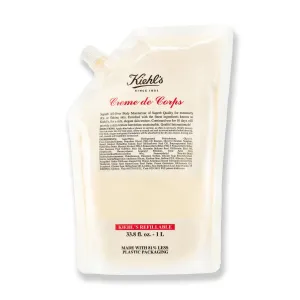 Kiehl's Creme De Corps Body Lotion Liter Refill Pouch