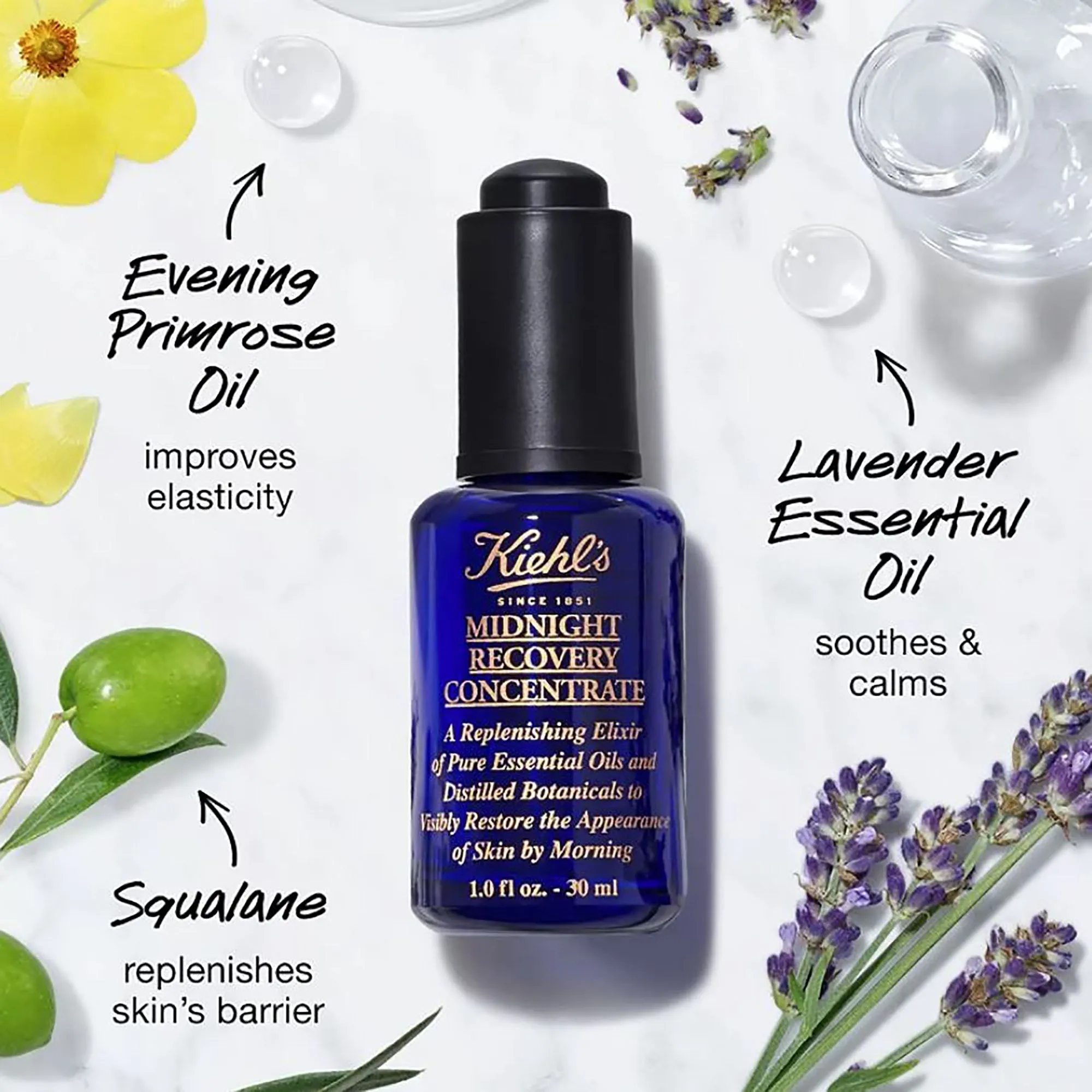 Kiehl's Midnight Recovery Face Oil