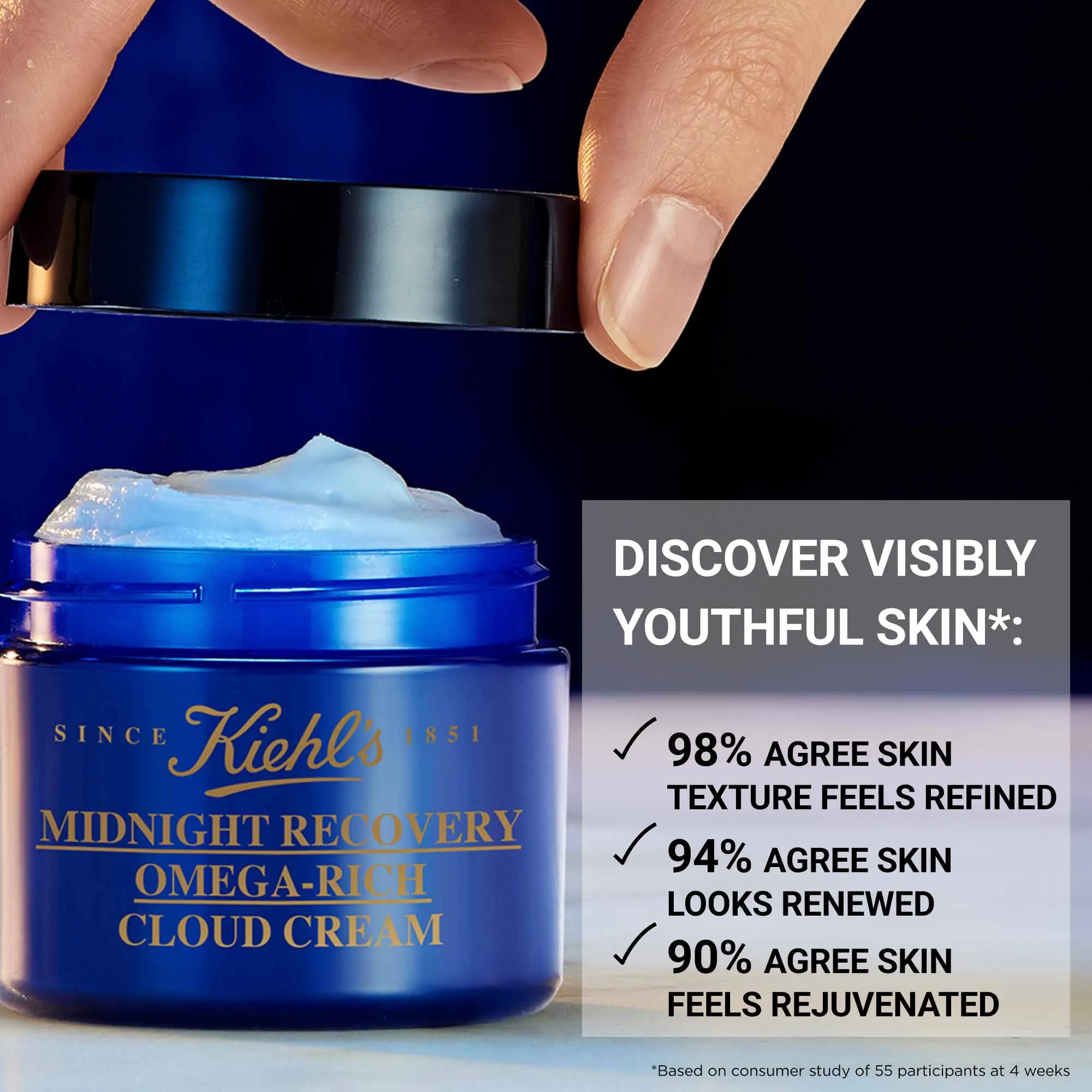 Kiehl's Midnight Recovery Omega Rich Cloud Cream