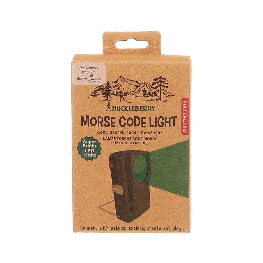 KIKKERLAND Huckleberry Morse Code Light
