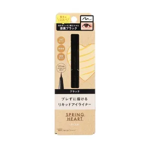 KOJI Spring Heart Liquid Eyeliner Black