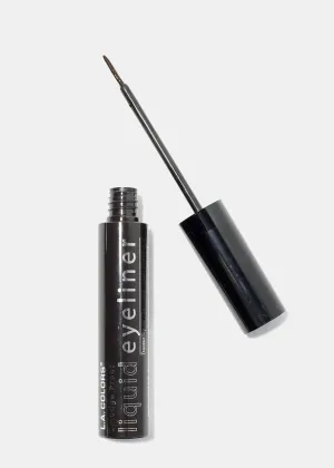 LA Colors Round Liquid Eyeliner - Black/Brown