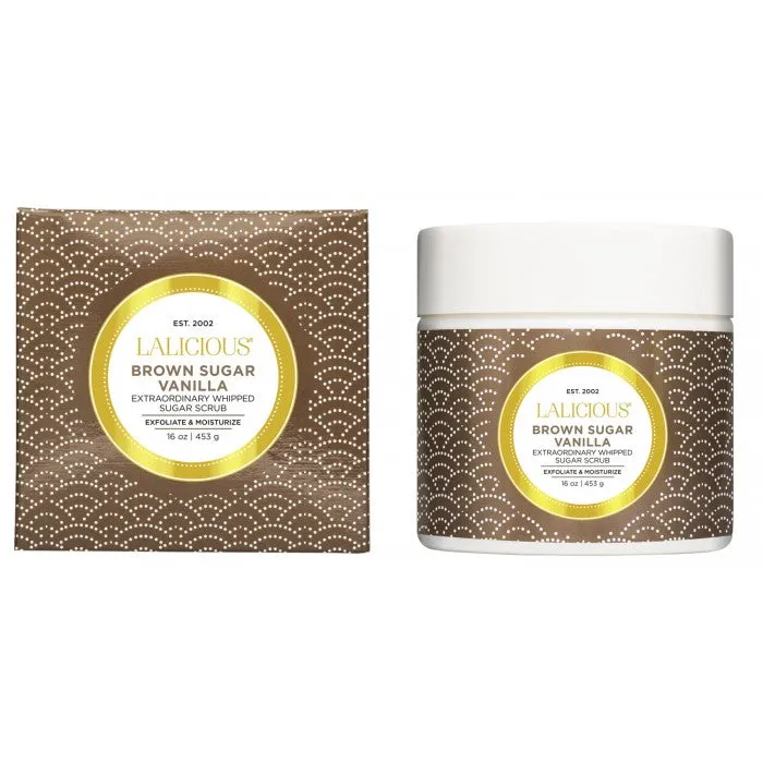 LALICIOUS Brown Sugar Vanilla Sugar Scrub
