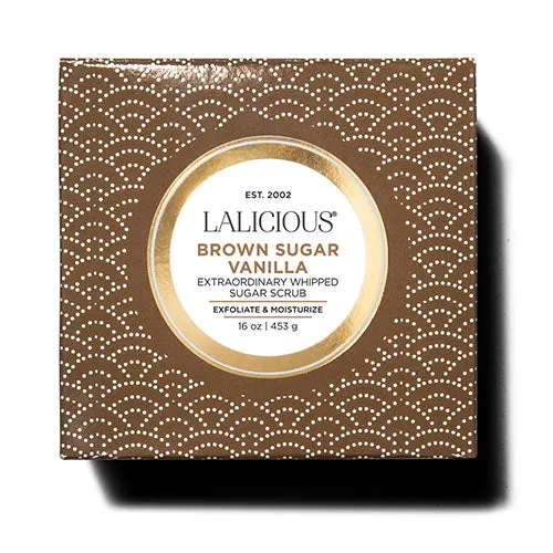 LALICIOUS Brown Sugar Vanilla Sugar Scrub