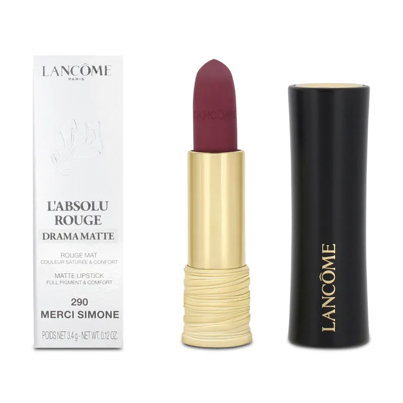 Lancme L'Absolu Rouge Drama Matte Pink Lipstick 290 Merci Simone