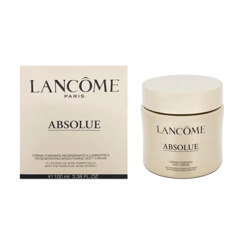 Lancome Absolue Regenerating Brightening Soft Cream 100ml Moisturiser