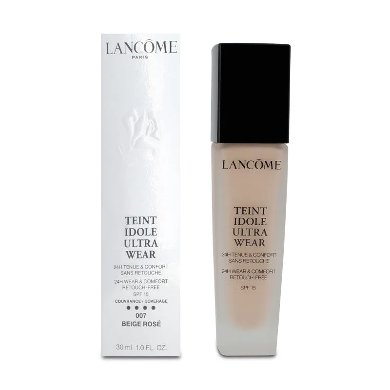 Lancome Teint Idole Ultra Wear Foundation 007 Beige Rose 30ml