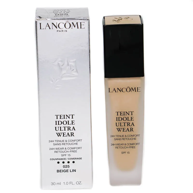 Lancome Teint Idole Ultra Wear Foundation 025 Beige Lin (Blemished Box)