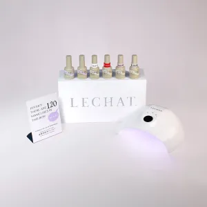 LeChat Try Me Kit Color & Top in One Coat Try Me Kit with LED Lamp