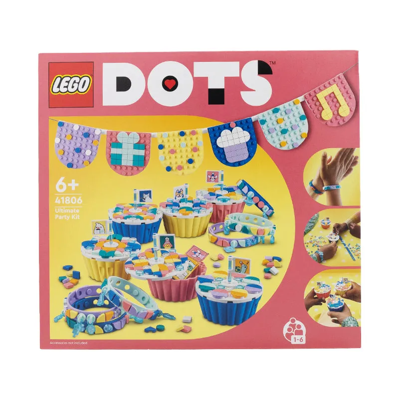 LEGO Dots Ultimate Party Kit Birthday Set 41806 Age 6  