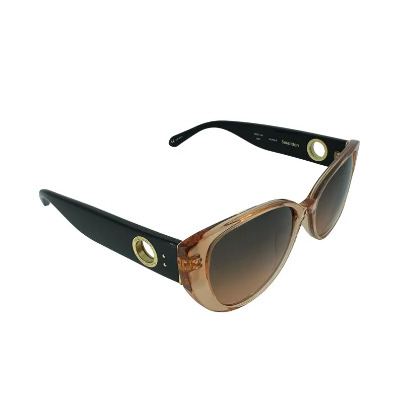 Linda Farrow Cat Eye Orange Women's Sunglasses 6227 LFL986C5SUN