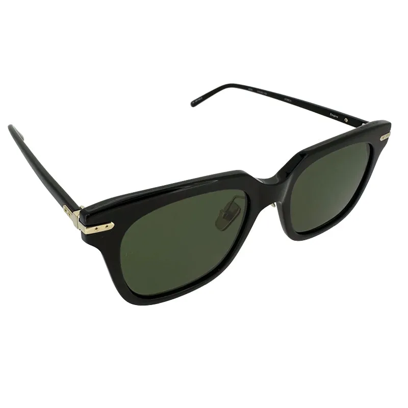 Linda Farrow Empire D-Frame Black Unisex Sunglasses 6235/LF28C5SUN