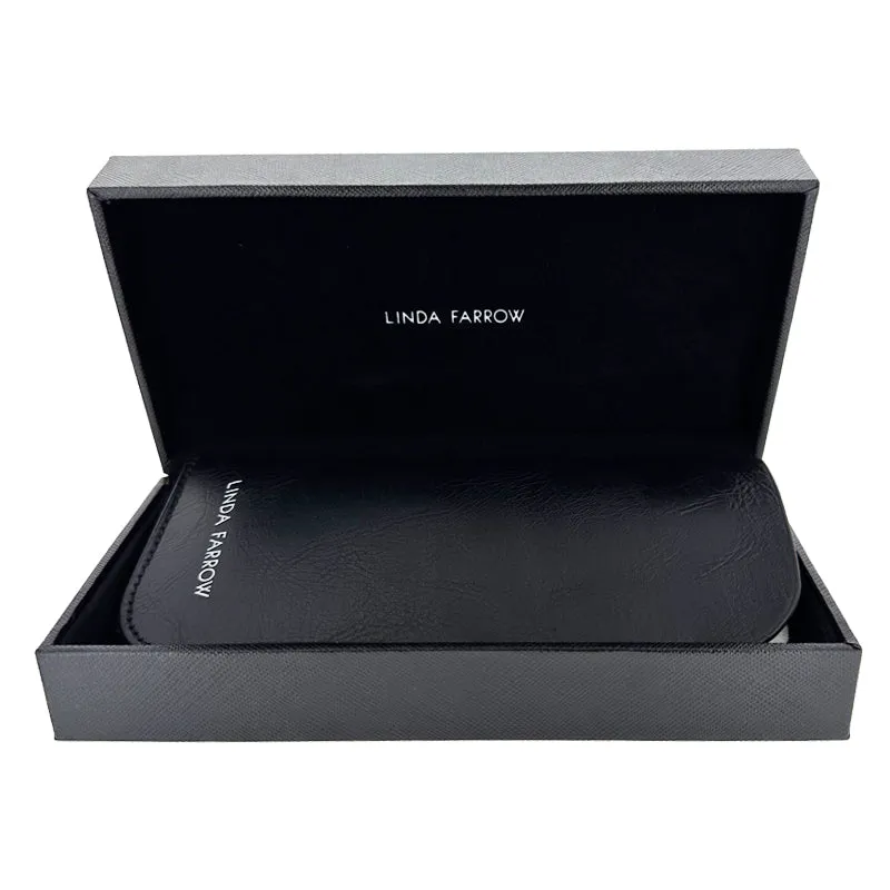 Linda Farrow Empire D-Frame Black Unisex Sunglasses 6235/LF28C5SUN