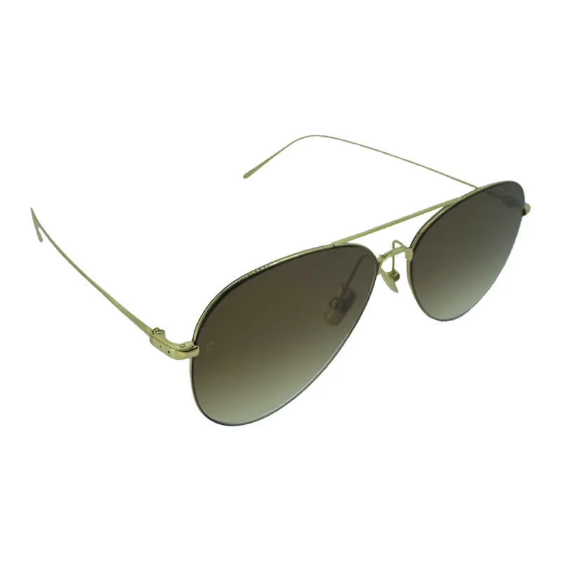 Linda Farrow Lloyds Aviator Unisex Sunglasses 6233