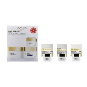 L'Oreal Age Perfect Day Night Eye Cream Skincare Set (Blemished Box)
