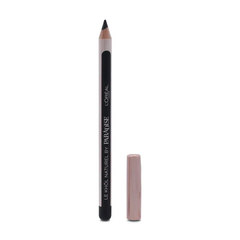 L'Oreal Black Mascara Eyeliner Nude Lipstick 235  Make Up Set (Blemished Box)