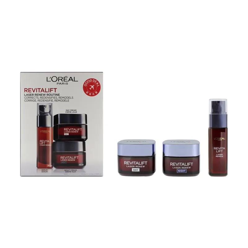 L'Oreal Revitalift Day Night Cream 50ml serum 30ml Set