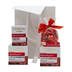 L'Oreal Revitalift Skincare Gift Set With Luxury Swiss Chocolate Hearts