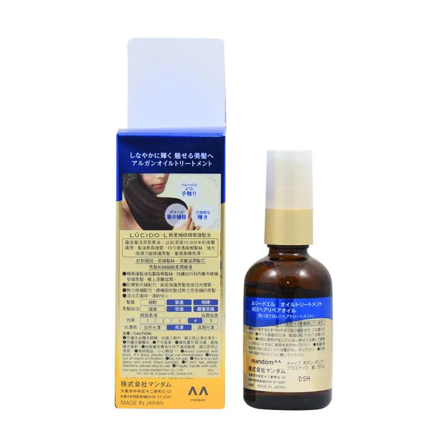 LUCIDO-L LUCIDO-L HAIR REPAIR TREATMENT OIL (TUXEDO SAM)  (60mL)