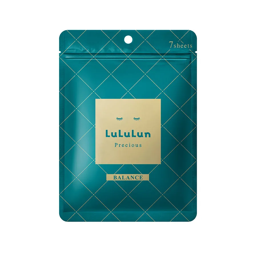 LULULUN Precious Face Mask Balance 7pc  (7pcs)