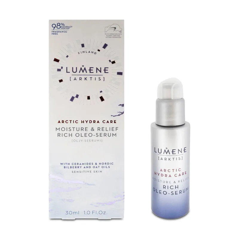 Lumene Moisture & Relief Rich Oleo-Serum 30ml (Blemished Box)